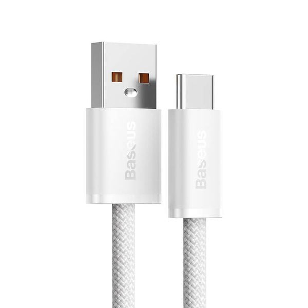 Kabel USB do USB-C Baseus Dynamic Series, 100W, 2m (biały) zdjęcie 6