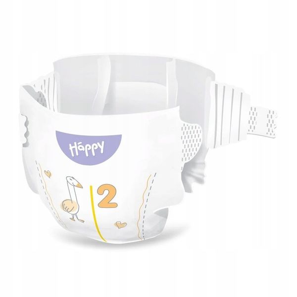 Pieluszki Bella Happy 2 Mini BOX 156 szt. zdjęcie 2