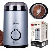 Młynek elektryczny do kawy MK90N beano Eldom niebieski matowy 60g