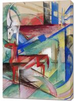 Obraz 70x100cm Landscape with Animals, Marc Vintage do Salonu