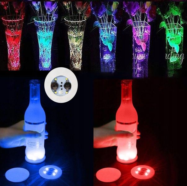 Podstawka Naklejka LED pod Butelkę Szklankę Kubek Zestaw 10 szt. zdjęcie 13