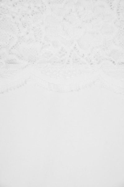 Kremowa Bluzka, Koronka (D) - 38 / M zdjęcie 3