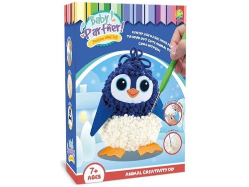 ZESTAW WYSZYWANKA,, PLUSZAK DO SZYCIA,  PINGWIN na Arena.pl