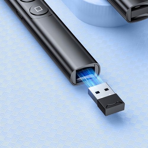 WSKAŹNIK LASEROWY PREZENTER BEZPRZEWODOWY PILOT CZERWONY LASER USB MOCNY na Arena.pl