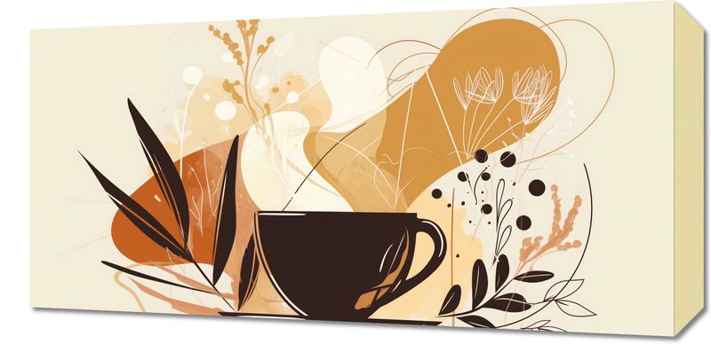 Obraz 60x30cm Aromatyczna Przerwa zdjęcie 1