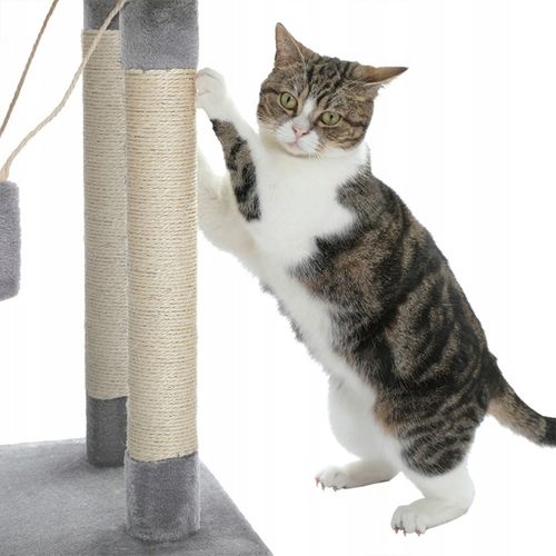 DRAPAK DLA KOTA Z HAMAKIEM LEGOWISKO DUŻY DRAPAK Z DOMKIEM 6 POZIOMÓW XXL na Arena.pl