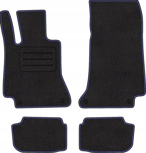 DYWANIKI DO MERCEDES E A238 POLIAMID NIEB na Arena.pl