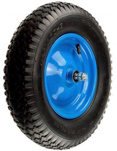 KOŁO KÓŁKO DO TACZEK 4.00-8 2PR SUPER MOCNE + ośka na Arena.pl