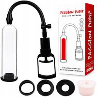 Pompka Próżniowa Do Penisa Z Automatem + Sex Pochwa + 3 Uszczelki = Zestaw