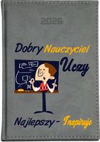 PERSONALIZOWANY PLANER kalendarz A4 2026 TYGODNIOWY DLA NAUCZYCIELA