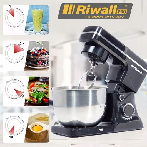 ROBOT KUCHENNY PLANETARNY MIKSER RIWALL 7w1 WIELOFUNKCYJNY 4L CZARNY na Arena.pl