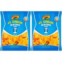 El Sabor Nachos solone 100 g x 2 sztuk