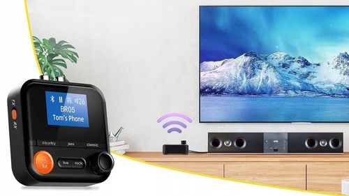 ADAPTER TRANSMITER BLUETOOTH ODBIORNIK NADAJNIK BT 5.2 AUX RCA JACK na Arena.pl