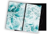 SZKLANA DESKA NA KUCHENKĘ 2x40x52 051D OCEAN