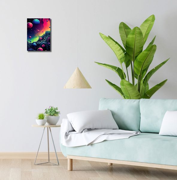 Obraz 20x30cm Kalejdoskop Galaktyk zdjęcie 2
