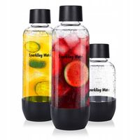 SATURATOR + 3x BUTELKI Saturator do wody + NABÓJ Zestaw Menzsoda