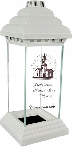 Znicz Lampion z nadrukiem grawerem DLA PRADZIADKA na Arena.pl