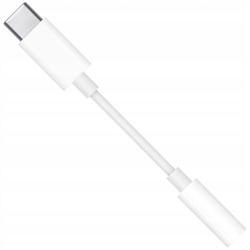 Kabel oryginalny Apple adapter USB-C - mini jack 3.5mm biały na Arena.pl