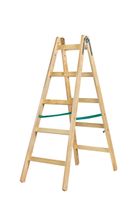 DRABINA DREWNIANA BRAKET STANDARD 2X5 SZCZEBLI 153CM - BR-01-2500
