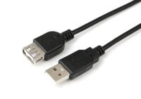 MicroConnect USB2.0  Extension A-A 5m M-F