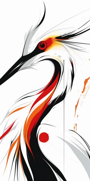 Plakat 50x100cm Bocian zdjęcie 1