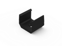 Uchwyt czarny do profili GLS2 black clips