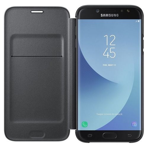 FLIP WALLET - Samsung Galaxy J7 2017 - BLACK na Arena.pl