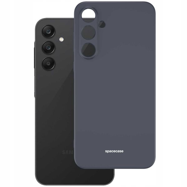 Spacecase Silicone Case Galaxy A55 5G Black zdjęcie 3