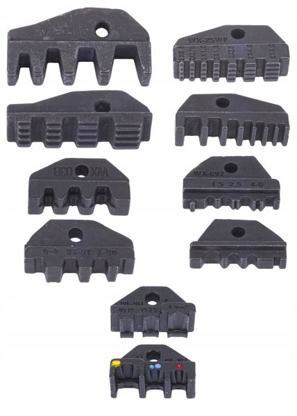 Zaciskarka TULEJEK Końcówek 5 Matryc Ściągacz PM-ZDK-8T PM1078 zdjęcie 3