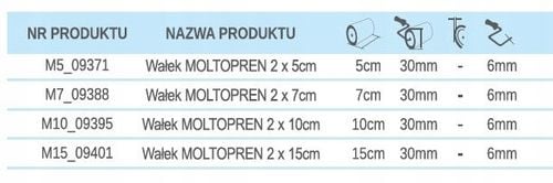 wałek moltopren x 2 5cm na Arena.pl