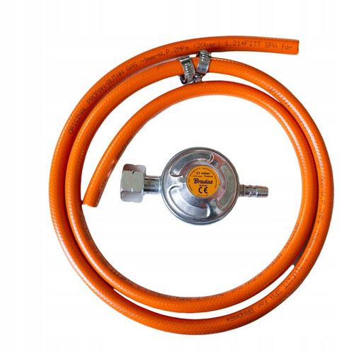 ZESTAW PRZYŁĄCZENIOWY DO BUTLI, Reduktor, wąż 1,5m "1113" na Arena.pl