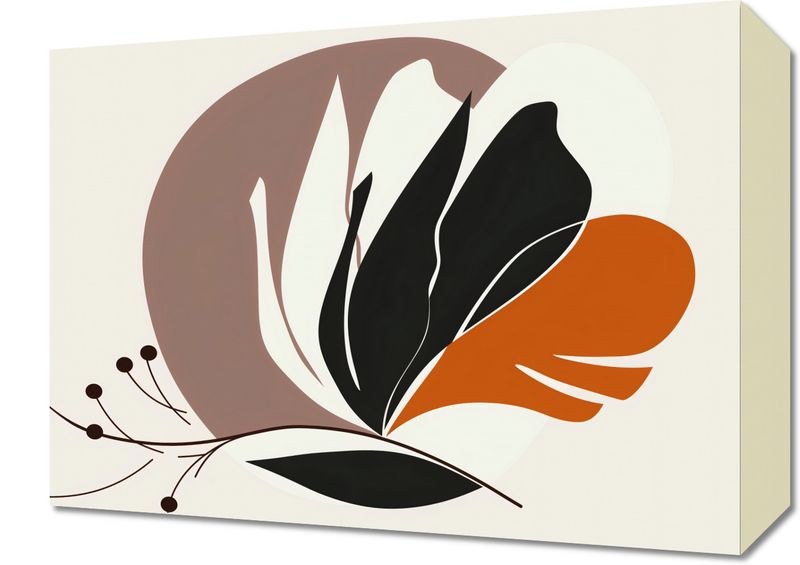 Obraz 40x30cm Elegancja Roślinna zdjęcie 1