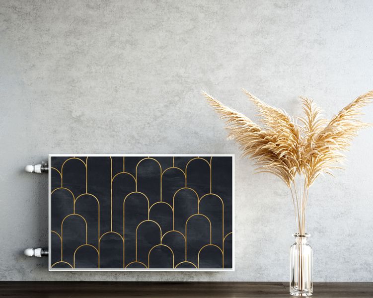 Osłona MAGNETYCZNA Na Grzejnik Abstrakcyjny Wzór 90cm x 60cm zdjęcie 5