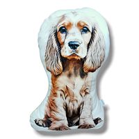 Poduszka piesek przytulanka maskotka z psem pluszowy pies cocker spaniel