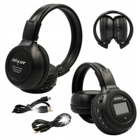 SŁUCHAWKI BEZPRZEWODOWE ZEALOT B570 RADIO FM LCD BLUETOOTH NAUSZNE MIKROFON