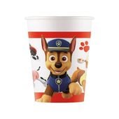 kubeczki papierowe psi patrol 200ml/8szt urodziny