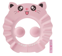 Daszek / Rondo Kąpielowe do Mycia Głowy Dzieci - Odcienie Różowego