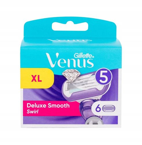 GILLETTE VENUS DELUX SMOOTH SWIRL 6SZT WKŁADY na Arena.pl
