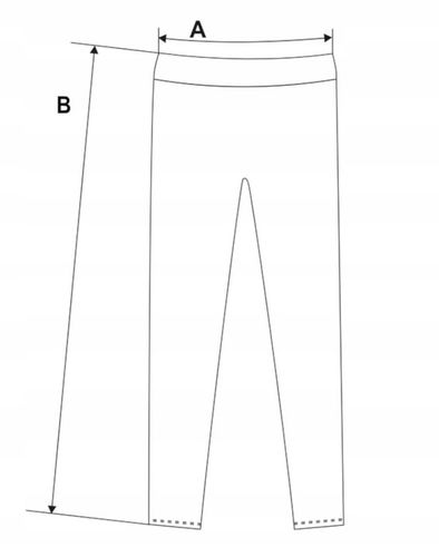 Legginsy Wysoki Stan Kryjące Getry Klasyczne Miękkie Miękkie MORAJ L/XL na Arena.pl