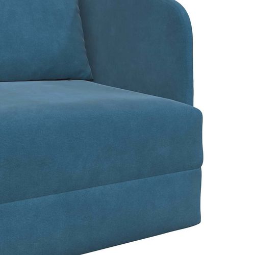 Sofa Bed Niebieski 65 x 80 x 83 cm Aksamit na Arena.pl