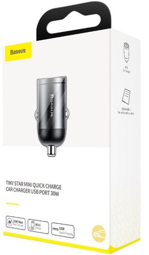 MINI ŁADOWARKA BASEUS TINY STAR USB QC 3.0 30W na Arena.pl