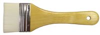 pędzel hobby, biały nylon, płaski happy color ha7251 - 80 mm