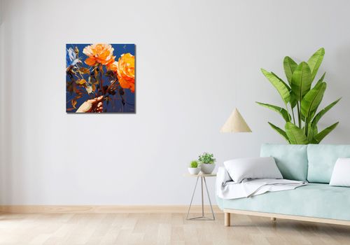 Obraz 60x60cm Żywy Uścisk na Arena.pl