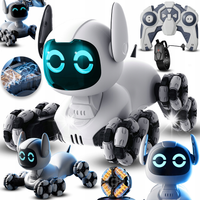 ROBOT PIES NA PILOTA I GESTY ZDALNIE STEROWANY INTERAKTYWNY 8 KÓŁ AKROBACJE