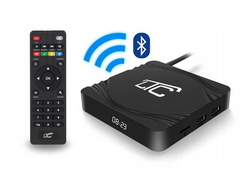 Odtwarzacz smart TV 4K android 9.1 WiFi NETFLIX zdjęcie 2