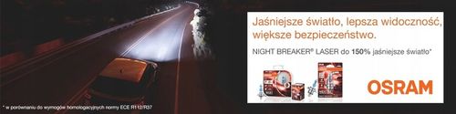 OSRAM Żarówki H8 Night Breaker Laser +150% na Arena.pl