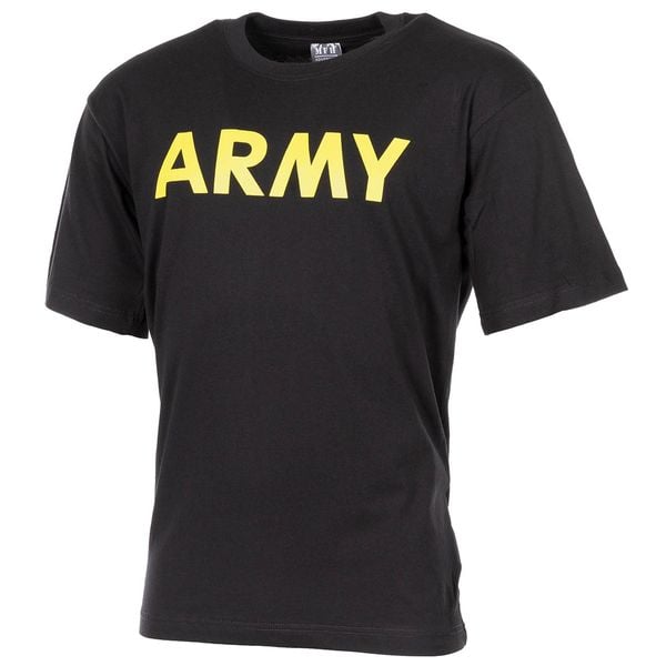 Koszulka US "Army" czarna 170 g/m² 3XL zdjęcie 1