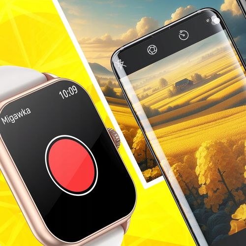 SMARTWATCH DAMSKI ZEGAREK WODOODPORNY PL MENU ROZMOWY SMART WATCH + 3 PASKI na Arena.pl