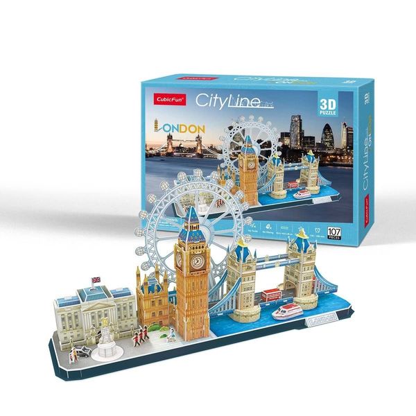 PUZZLE 3D CITY LINE LONDON 2538 zdjęcie 1