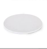 podkład pod tort  biały okrągły 28 cm  x  1,2 cm h  -  2022